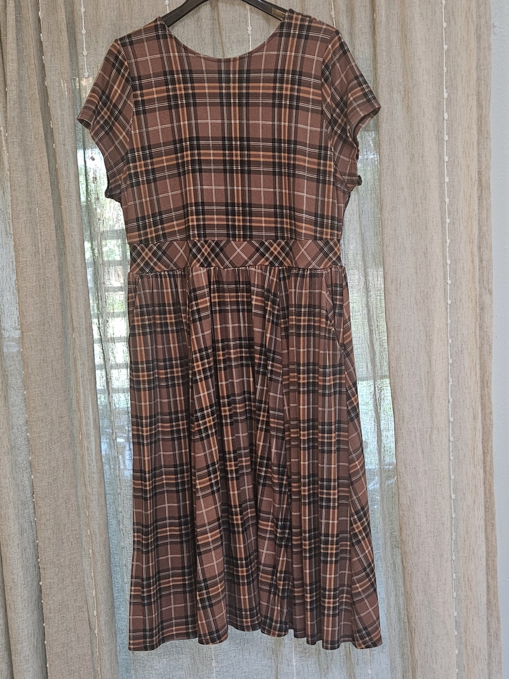 torrid Soft Plaid Dress With Pockets
